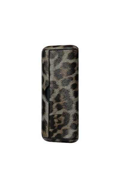OEM Carcasă pentru IQOS Iluma Prime Gri Leopard – Protecție la șocuri și rezistență la zgârieturi, TPU + PU + PC