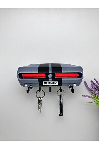 Butik Διακοσμητικός μενταγιόν κλειδιού με σχέδιο μοντέλου Mustang Shelby με τρισδιάστατη εκτύπωση