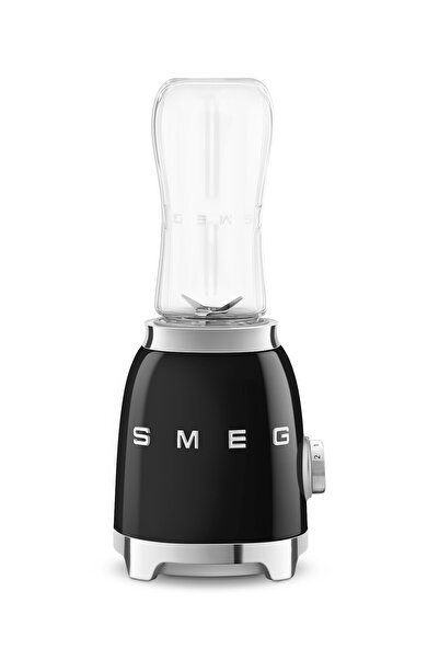SMEG 50's Style Retro Personal Blender Siyah - Single Bottle