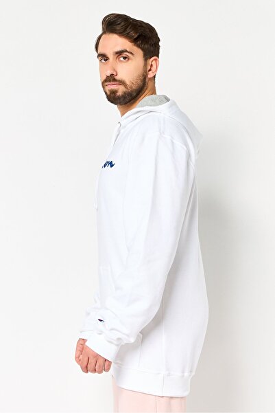 Champion Men Big And Tall Fit Long Sleeve Outdoor Sweatshirt, White