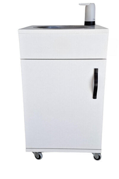 BİLBAY MEDİA Seyyar Lavabo Gri