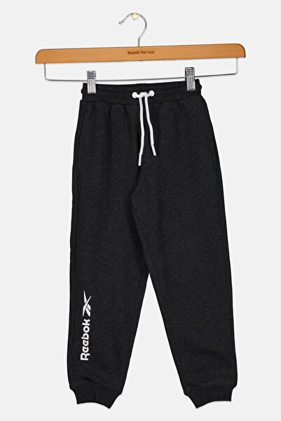 Reebok Toddlers Boy Sportswear Fit Outdoor Sweatpants, Black