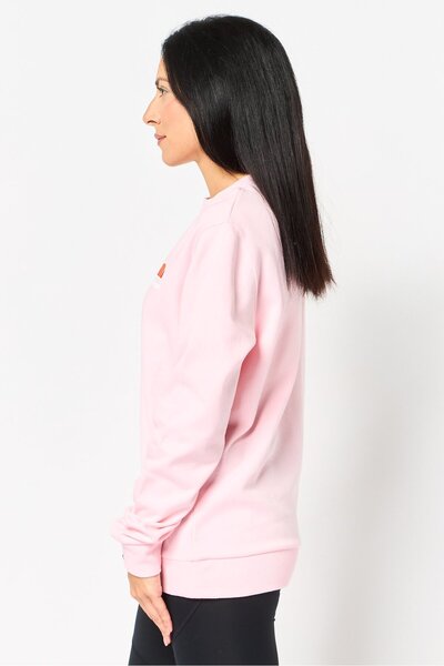 Ellesse Women Sportswear Fit Long Sleeve Outdoor Sweatshirt, Light Pink