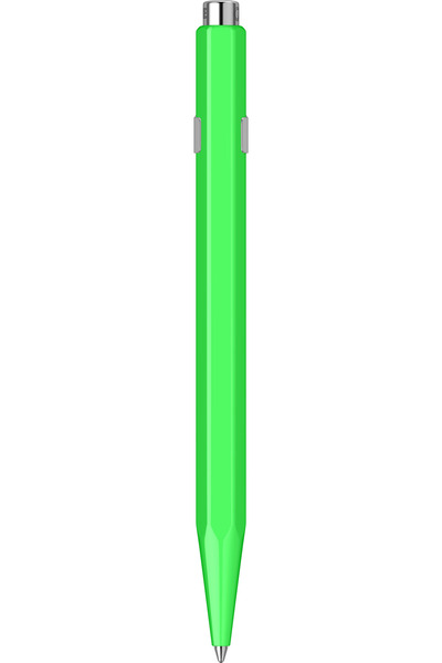Caran d'Ache 849 Fluo Line Green CT Mechanical pencil, lime green, metal case