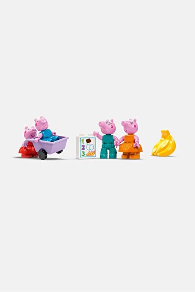 LEGO 10434 70 Pieces Duplo Peppa Pig Peppa Pig Supermarket, Multicolor