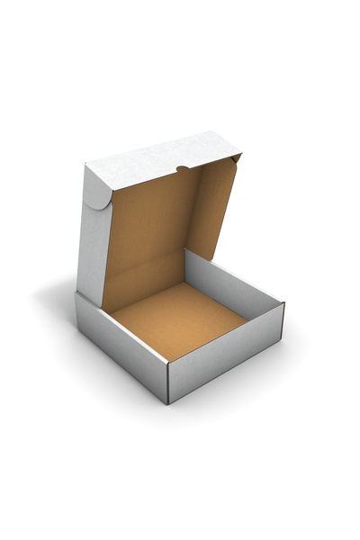 Fark Kutu Ondüle 20x20x6 cm Beyaz E-Ticaret Kargo Gönderi Kutusu 100 Adet