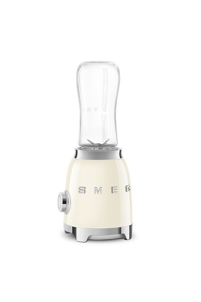 SMEG 50's Style Retro Personal Blender Krem - Single Bottle