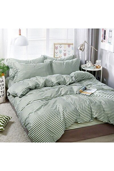 Pucioasa Double bed linen with elastic, satin cotton