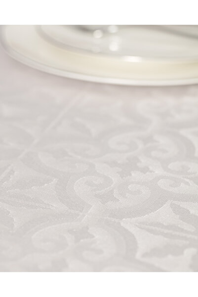 Madame Coco Pradines Tablecloth - Light Gray - 160X300 cm