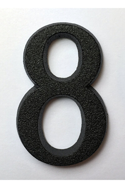 ICON TOOLS Instrumente Icon pentru număr de apartament, aliaj zamak, 50 mm, g...