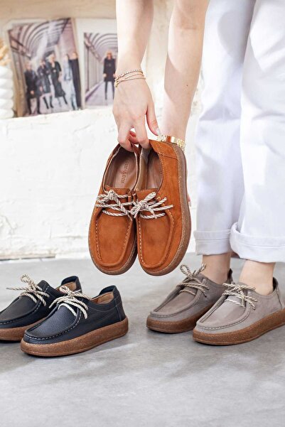 Adım Adım Women's Genuine Leather Extra Soft Orthopedic Shoes