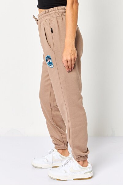 adidas Women Sportswear Fit Outdoor Sweatpants, Taupe