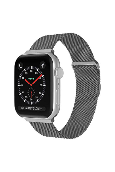 Casey Studios Curea Milanese Metalica Apple Watch Ultra/SE/9/8/7/6/5/4/3/2/1 ...