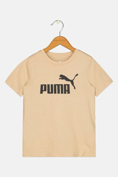 Puma Kids Boy Short Sleeve Outdoor T-shirt, Beige