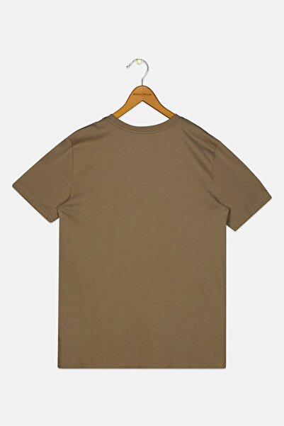 Puma Kids Boy Sportswear Fit Short Sleeve Outdoor T-Shirt, Tan