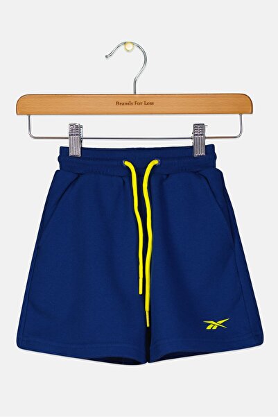 Reebok Toddlers Boy Brand Logo Outdoor Shorts, Navy
