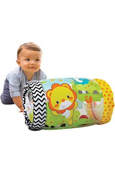 Infantino Jungle Peek and Roll Baby Rolling Toy (Inflatable)