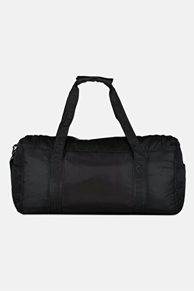 Iceberg Men Brand Logo Duffle Bag, Black