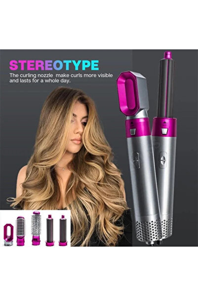 Pazarcan 5 in 1 Air Blowing Hair Straightener (5389)