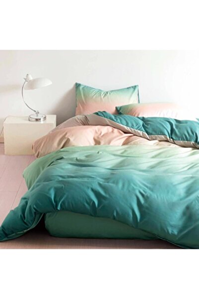 Pucioasa Lenjerie pat dublu cu elastic, bumbac satinat