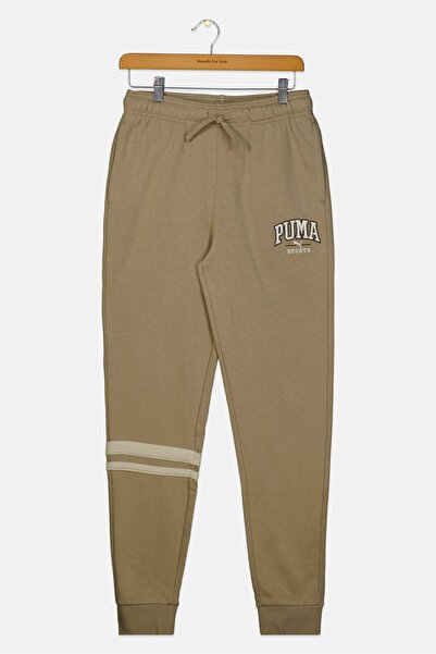 Puma Kids Boy Sportswear Fit Outdoor Sweatpants, Pale Olive