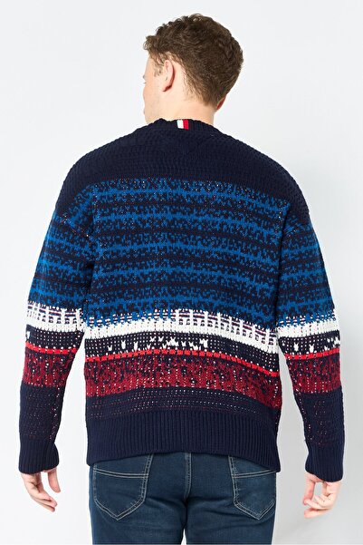 Tommy Hilfiger Men V Neck Knitted Cardigan, Multicolor