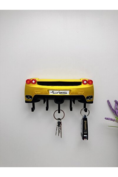 Butik 3D Printing Decorative Ferrari Enzo Model Designed Keychain