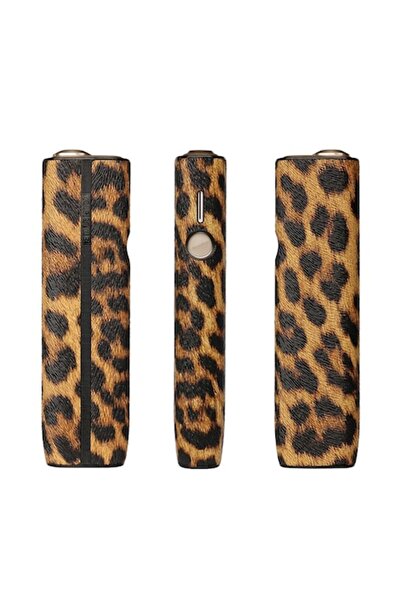 OEM Carcasă IQOS Iluma One Leopard Yellow – Rezistentă la șocuri și zgârieturi, TPU+PU+PC