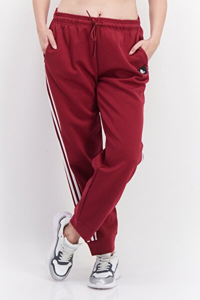 adidas Women Sportswear Fit Brand Logo Training Pant, Burgundy