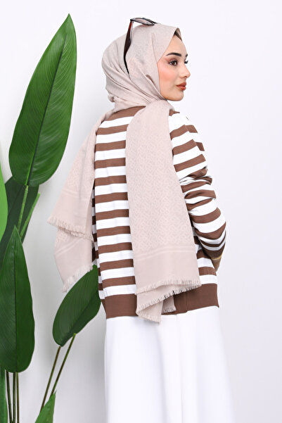 İmajButik Mink Buttoned Cold Thread Knitwear Cardigan