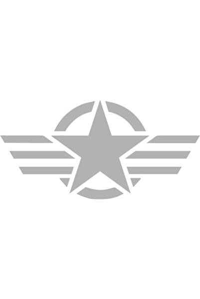 Oracal Sticker auto "U.S army stea'', 20x10cm, gri