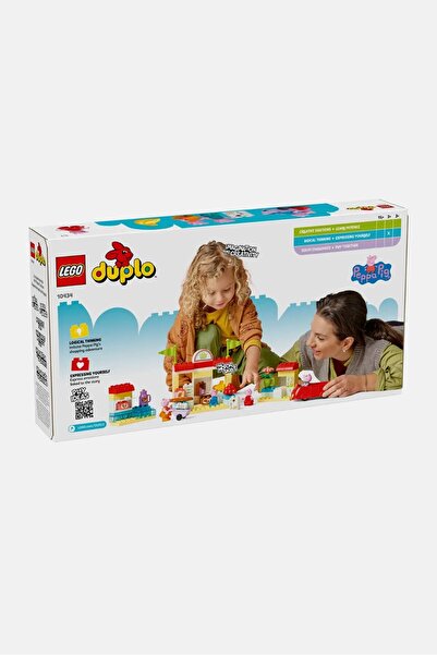 LEGO 10434 70 Pieces Duplo Peppa Pig Peppa Pig Supermarket, Multicolor