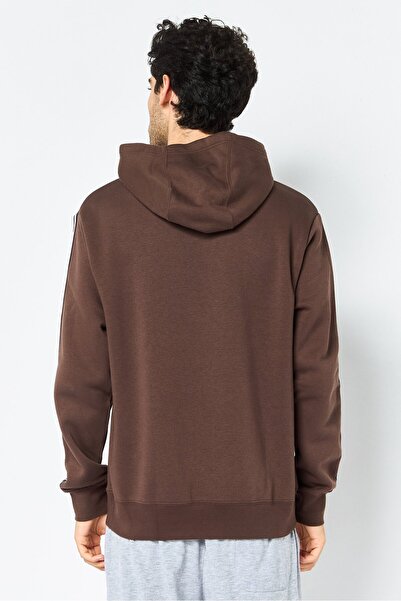Nike Men Sportswear Fit Long Sleeve Outdoor Hoodie, Coffee Brown