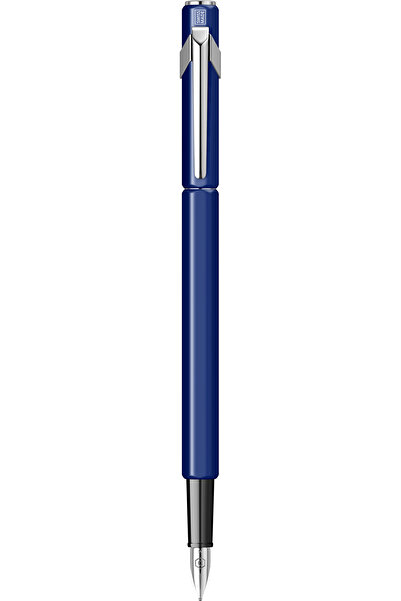 Caran d'Ache 849 Classic Line Sapphire Blue CT Stilou corp aluminiu, penita otel, albastru