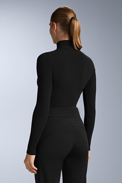 Oysho Half-zip polar thermal base layer T-shirt