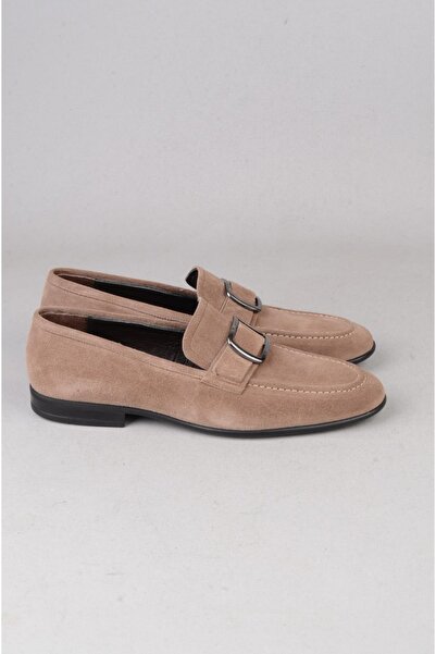 SEÇ KUNDURA Select 14000 Genuine Leather Buckle Special Production Men's Shoes Mink Suede