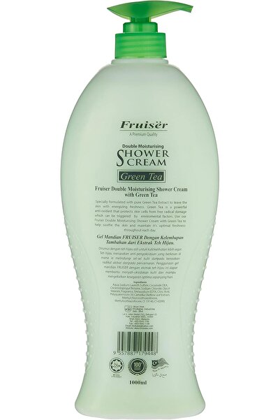 fruiser Shower Cream Greentea, 1000ML