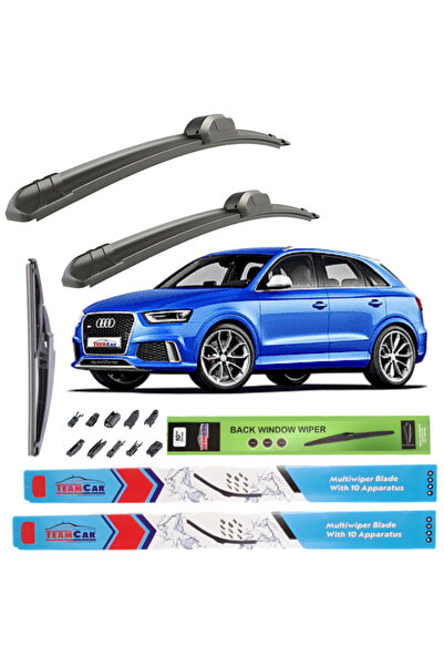 TEAMCAR Υαλοκαθαριστήρες Audi Q3 I (2011-2018) Πλήρες σετ
