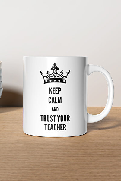 gavebutik Special Gift Mug for Teachers' Day:'Keep Calm and Trust Your Teacher'
