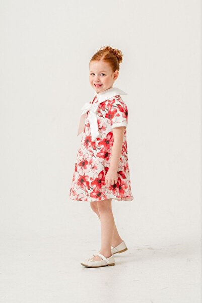 Miss Lorin Kids Flowered Children's Dress