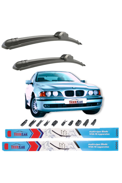 TEAMCAR Υαλοκαθαριστήρες BMW Σειρά 5 E39 (1995-2003) Εμπρός σετ