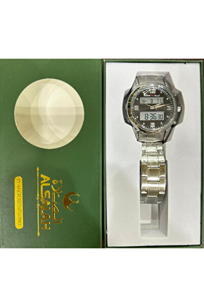 CN The elegant AL SALAH prayer clock combines classic design with modern technology to remind you of prayer times.