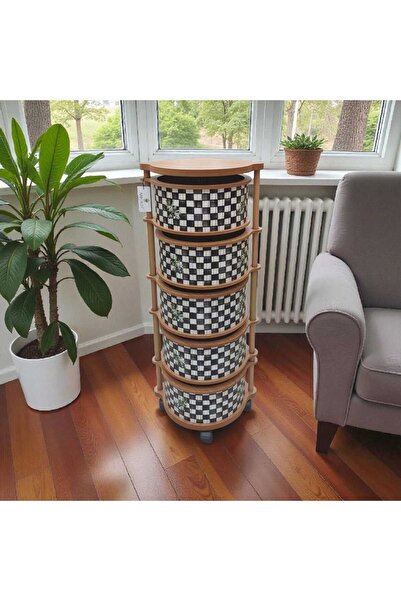 ARBOR EV AHŞAP SEBZELİK 5 KATLI DAMA