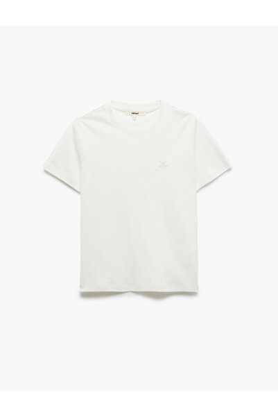 Koton Cotton Short Sleeve Crew Neck Basic T-Shirt
