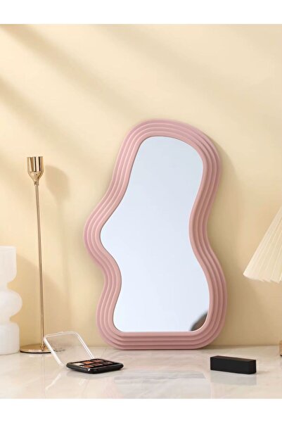 Noor Elegant decorative mirror, striped frame, 26*44