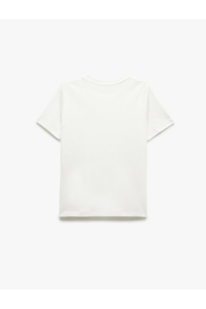 Koton Cotton Short Sleeve Crew Neck Basic T-Shirt