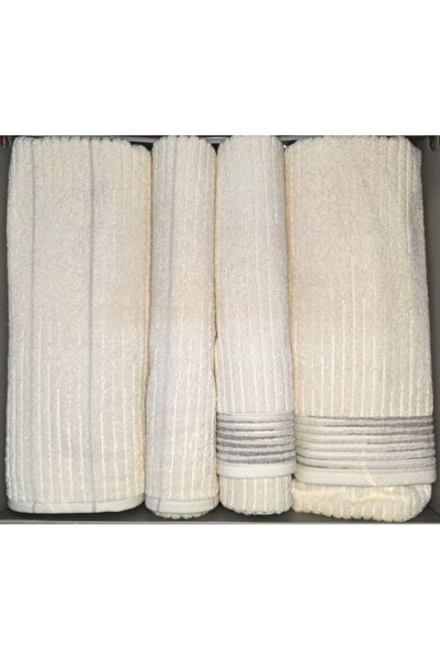 Özdilek Modern Ikat Beige Best Set (Hamam Set)