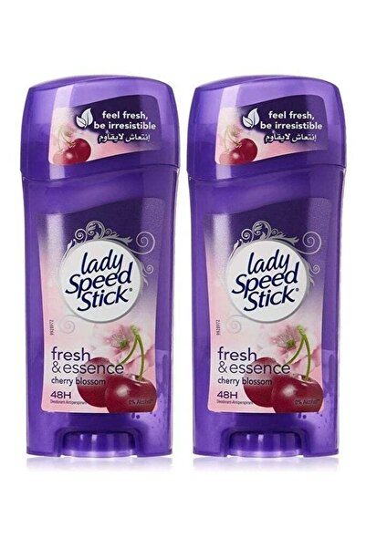 Lady Speed Stick Fresh Essence Antiperspirant Deodorant, Cherry Blossom, 65G - Pack of 2