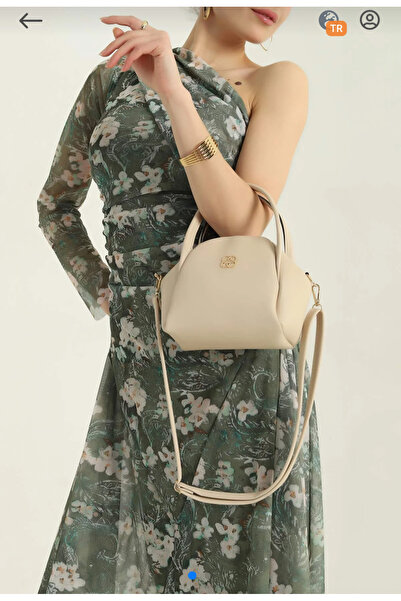 paris dünyası Дамска чанта от изкуствена кожа Vera с презрамка за рамо и през...