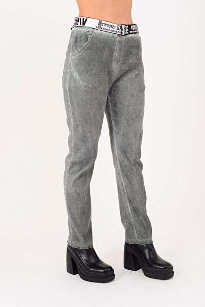 Park Moda 22100 Belt-Detail Gabardine Pants